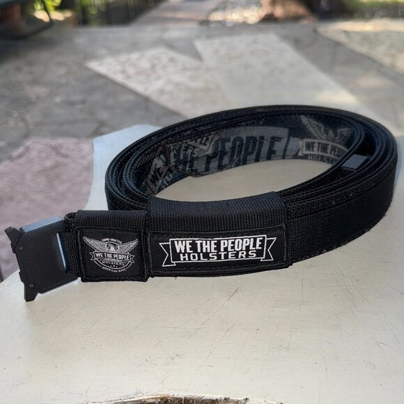 WE THE PEOPLE HOLSTER TACTICAL GUN BELT w/Talon Buckle XXL 48